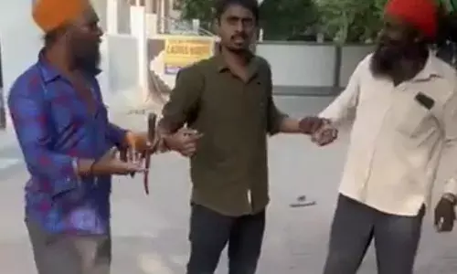 Video: How hostel manager in Hyderabad took on knife-wielding assailants and foiled robbery attempt