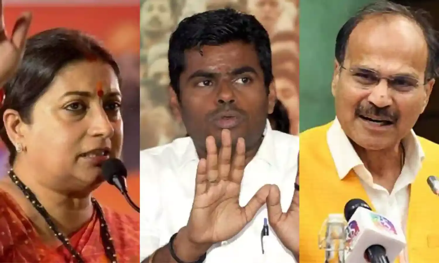 BJPs Smriti Irani, Annamalai, Congs Adhir Ranjan Chowdhury among big names who lost