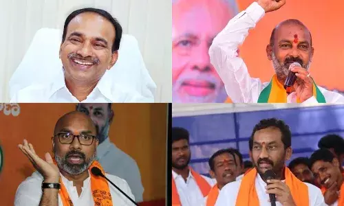 Eatala, Bandi, Aravind, Raghunandan: Rejected in assembly polls, accepted in LS elections