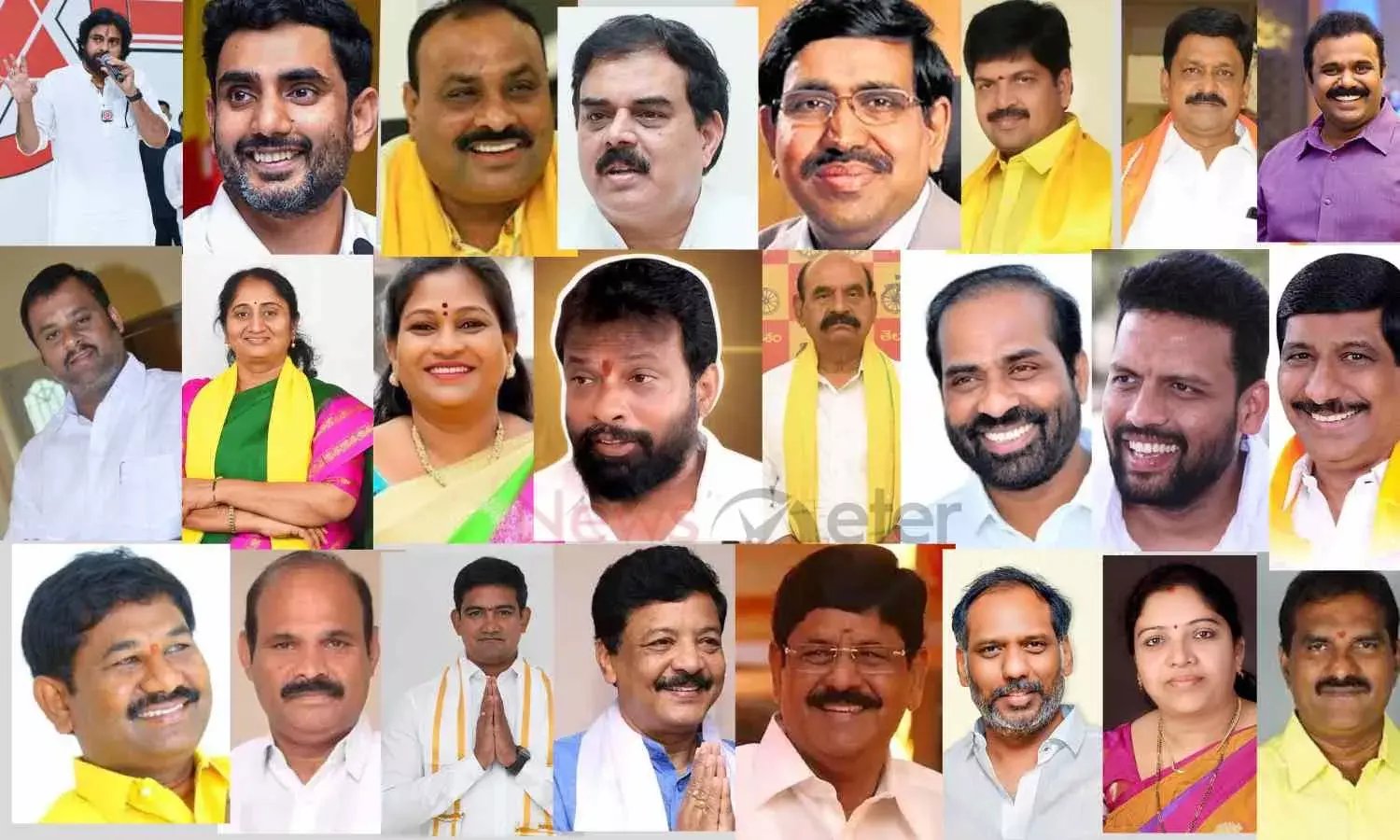 Chandrababu set to be sworn in as Andhra CM; Pawan Kalyan among 24 ministers to take oath  Chandrababu set to be sworn in as Andhra CM