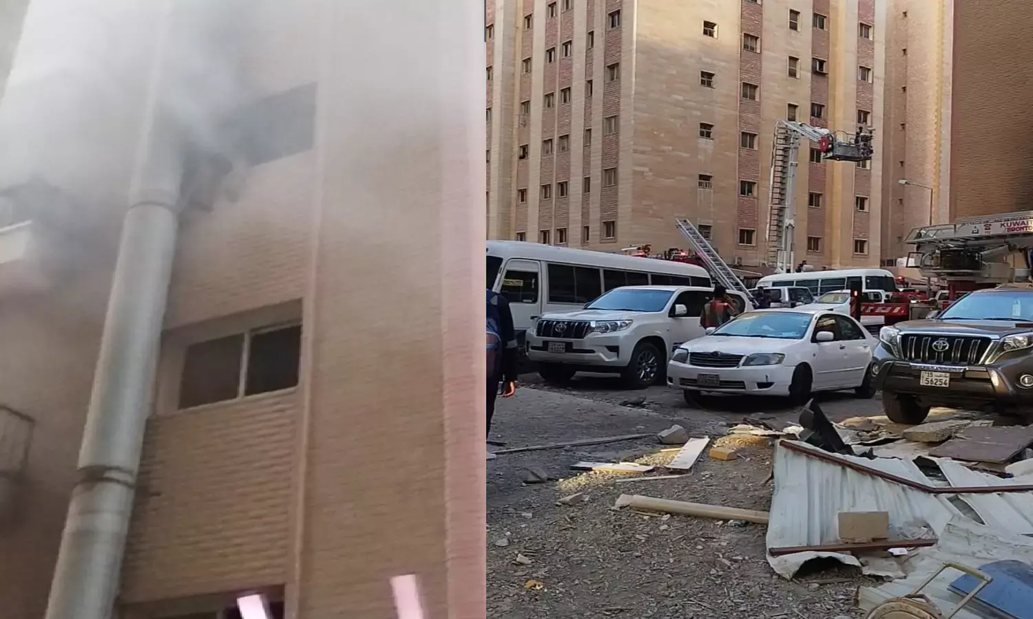 Kuwait building fire: 40 Indians dead; worried Telangana families reach out