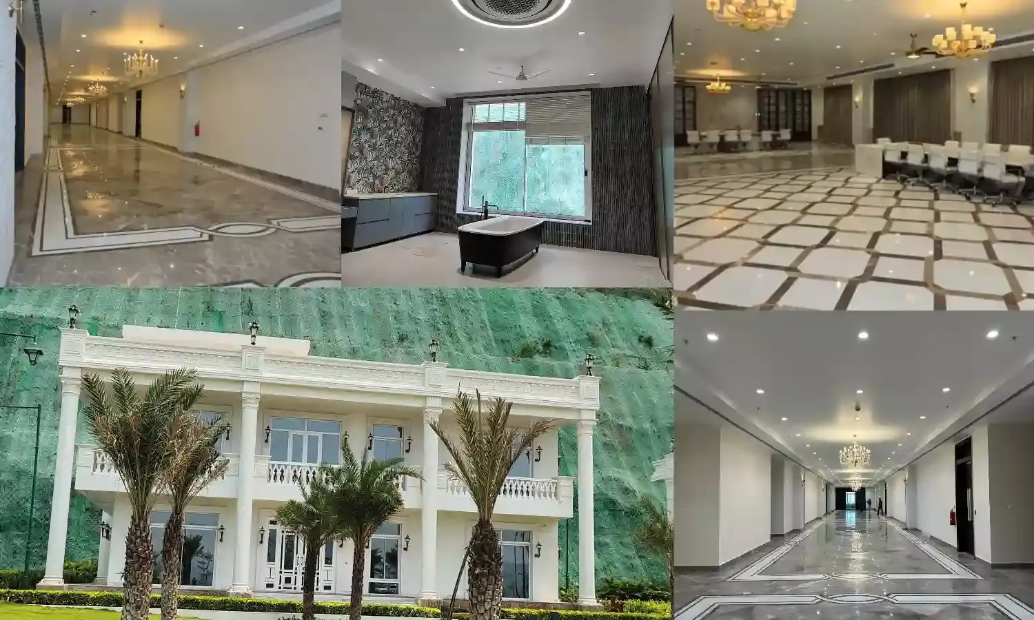 Inside Rushikondas opulent new government building: A Rs 500-crore lavish complex intended as CM camp office