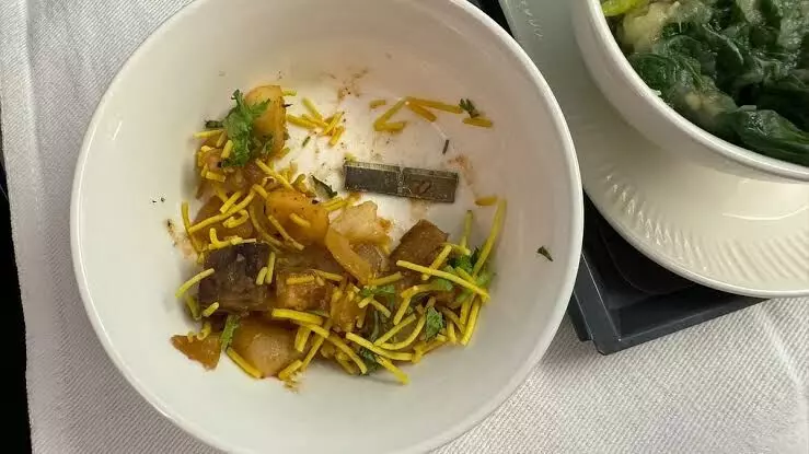 Air India confirms incident of blade-like metal in passengers food Air India confirms incident of blade-like metal in passengers food