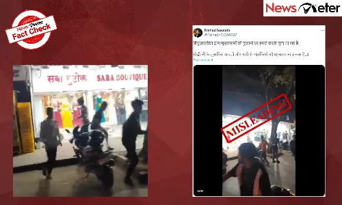 Fact Check: Old video of Muslim shops under attack by mob in Mumbai resurfaces during Eid
