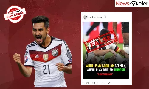 Fact Check: Footballer Mesut Ozilās remarks on being an āimmigrantā falsely linked to Ilkay Gundogan