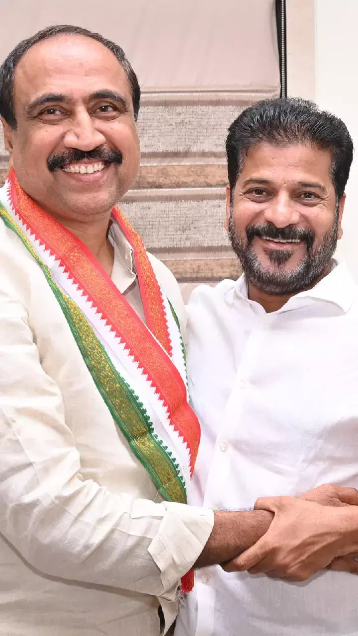 BRS Jagtial MLA Sanjay Kumar joins Congress