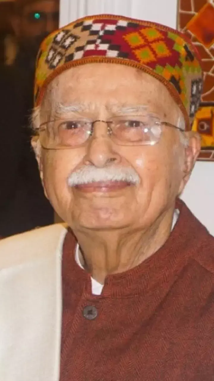 Advani admitted to AIIMS in Delhi