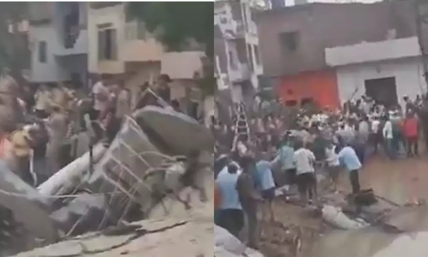 2 women killed, 11 people injured as water tank collapses in UPs Mathura