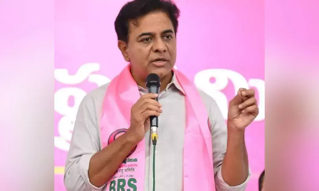 Organizing event at Martyrs Memorial during MCC: Telangana HC stays all proceedings against KTR