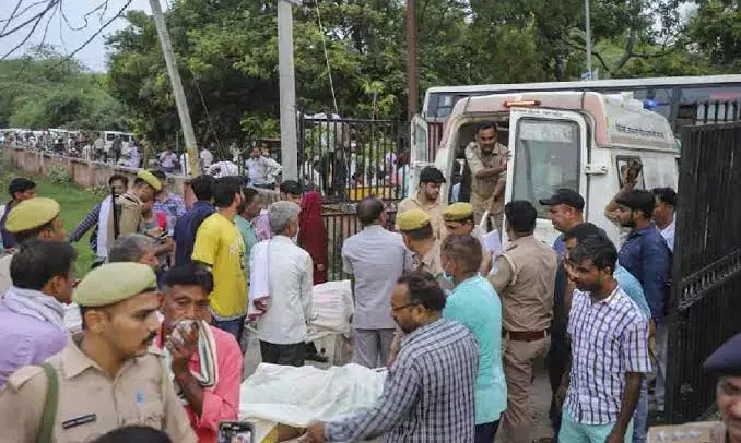 Hathras Stampede: Bodies on ice blocks, kin wait for autopsy; others look for missing loved ones