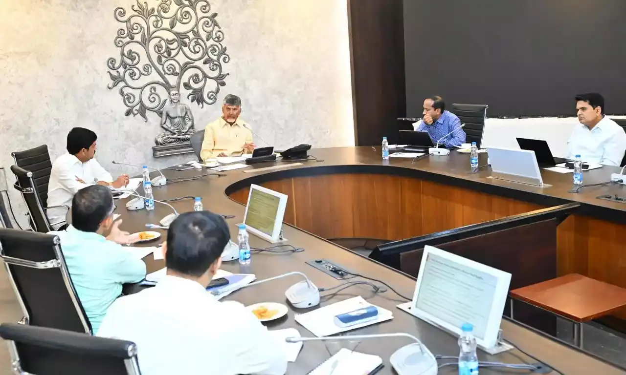 Andhra CM directs officials to focus on sand availability, control prices of essential items