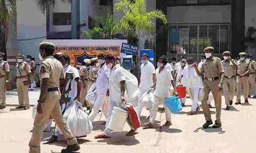 Telangana: 213 inmates released from 13 prisons after remission