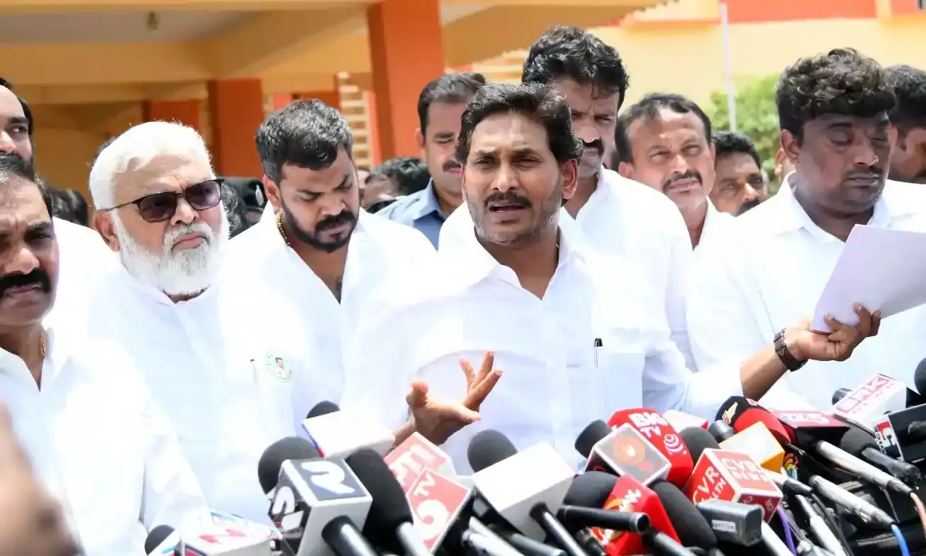 CM Chandrababu creating fear by targeting assets, using false cases: Jagan