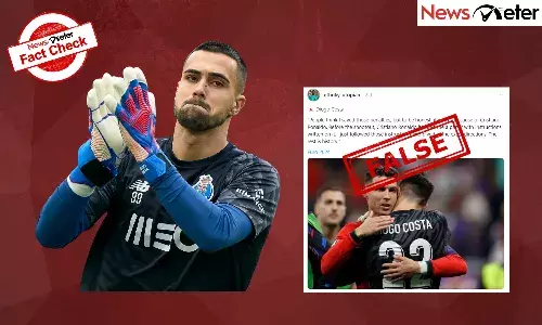 Fact Check: Diogo Costa did not credit match-winning penalty saves to Ronaldo; claim is false