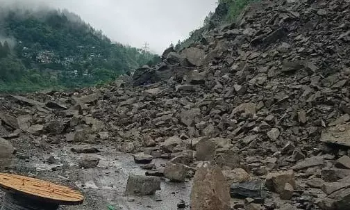 2 tourists from Hyderabad dead after being hit by boulders following landslide in Chamoli