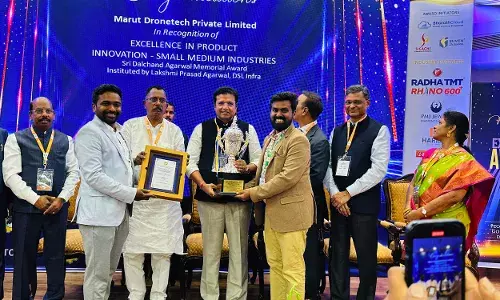Hyderabad: Marut Drones bags FTCCI Excellence Award for product innovation