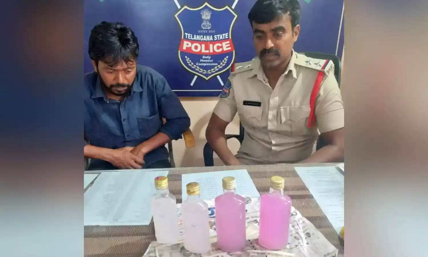 Medak: SI held for asking Rs 20,000 bribe for releasing vehicle; journalist held as accomplice