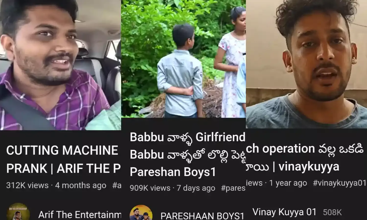 Telugu YouTubers profit from exposing minors to obscene content; here’s a list
