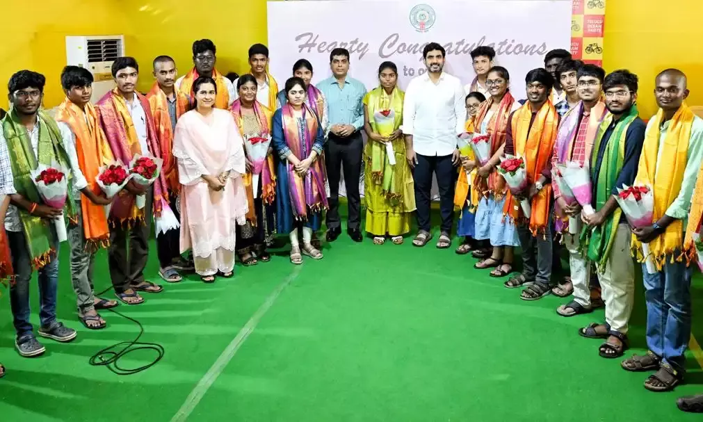 Nara Lokesh helps specially-abled students secure admission in top tech institutes