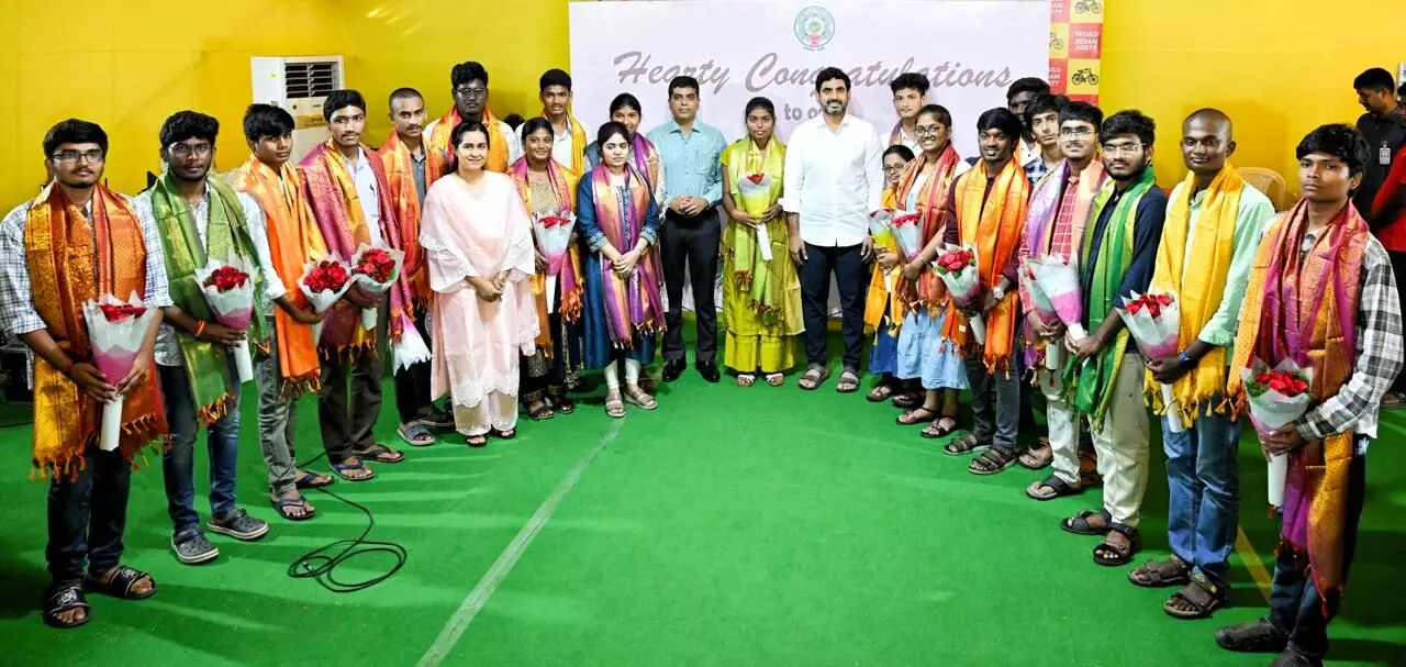 Nara Lokesh helps specially-abled students secure admission in top tech institutes