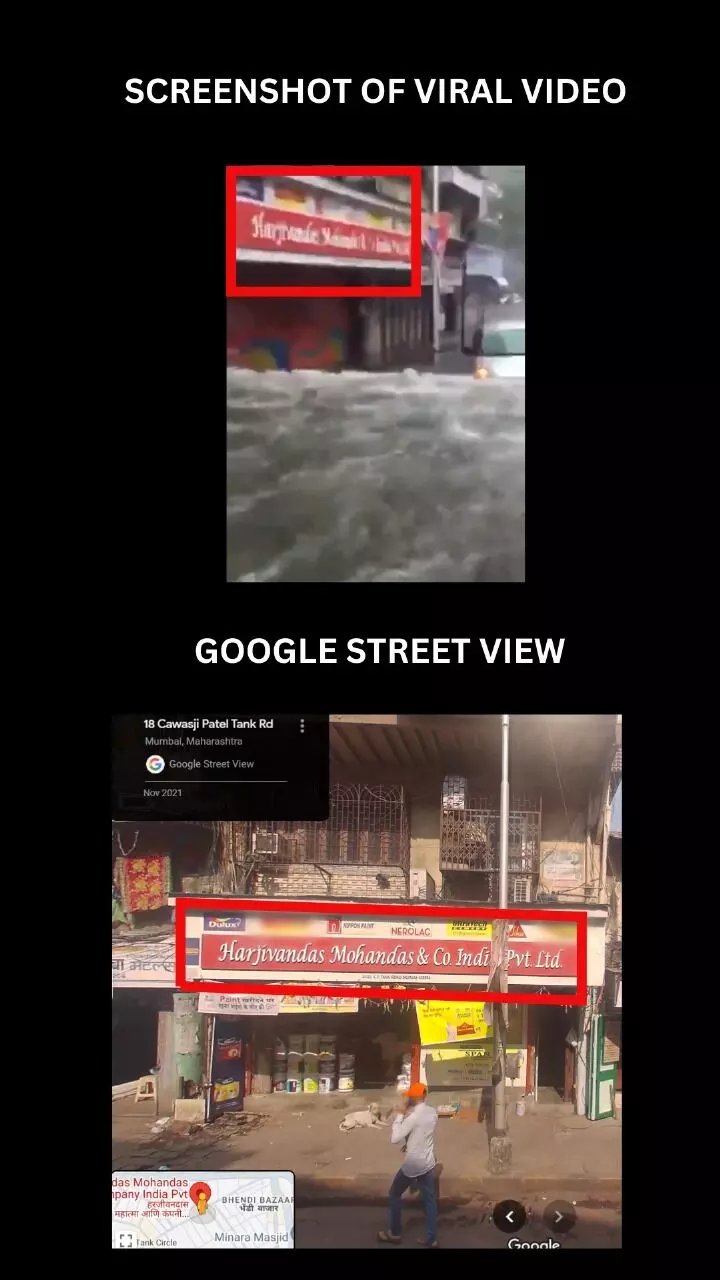 Fact Check: Old video of Mumbai floods shared as footage of recent rains