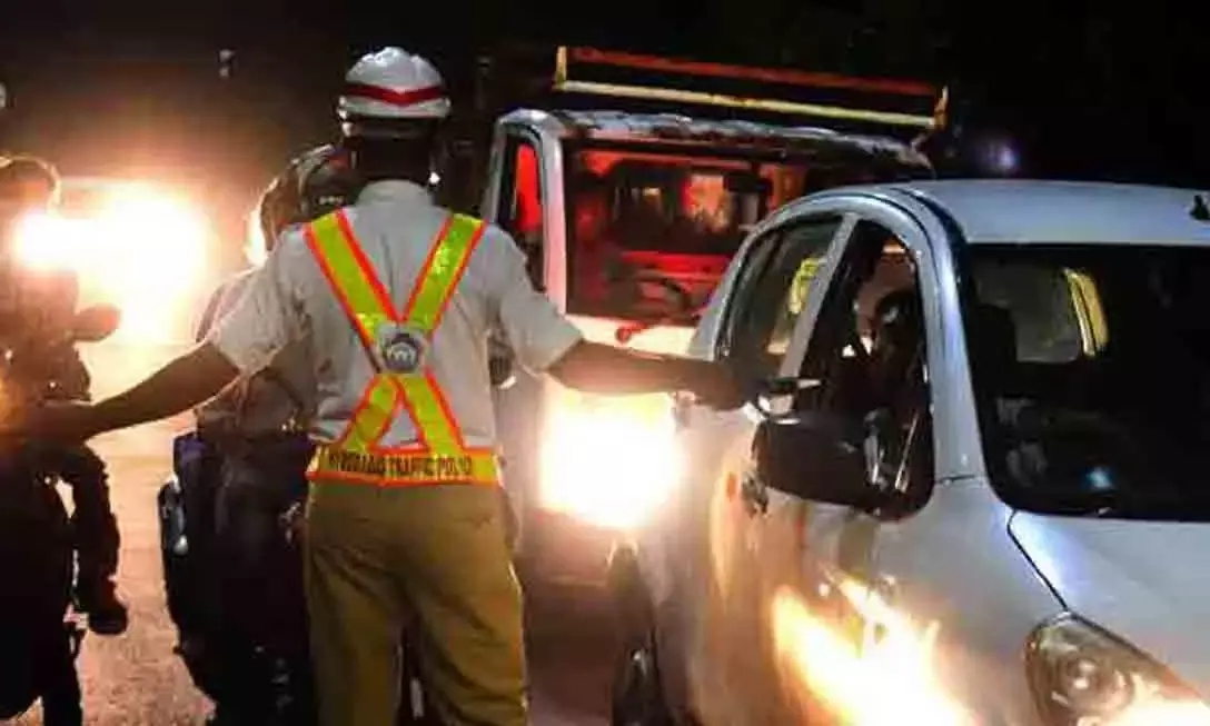 Hyderabad: 1,614 motorists booked for drunken driving in 10 days; 55 jailed