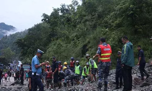 65 people, including seven Indians, believed to be missing after landslide in Nepal