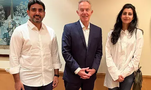 Nara Lokesh evinces interest to collaborate with Tony Blair Institute for Global Change on AI