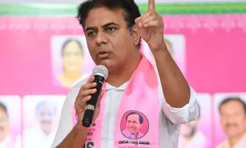 KTR: Congress excluding BRS MLAs from govt protocols; violating rights
