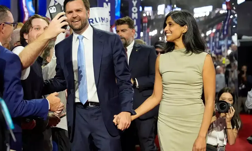 Spotlight on Usha Vance, Indian-American wife of Trumps running mate