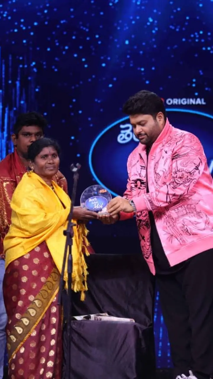 Folk Singer Laxmi Signed for Pawan Kalyans Film on Telugu Indian Idol Stage