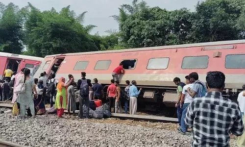 Four killed as Chandigarh-Dibrugarh Express derails near Gonda in Uttar Pradesh