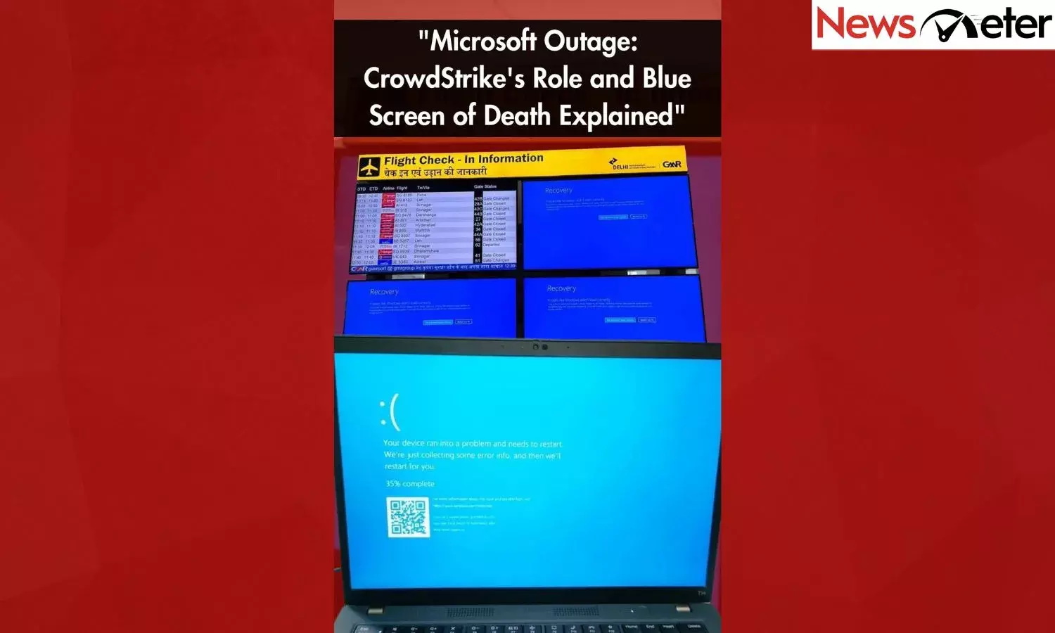 Microsoft Outage: CrowdStrikes Role and Blue Screen of Death Explained