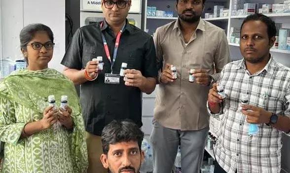 DCA seizes banned drug Ofloxacin and Ornidazole Suspension at Secunderabad railway station