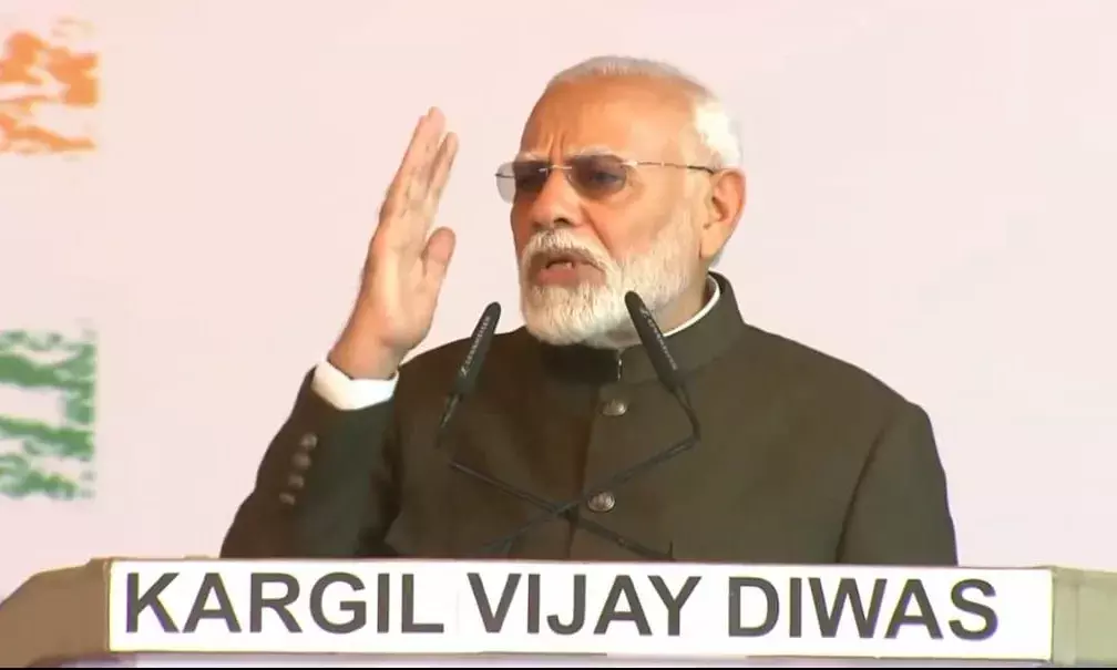 Pakistan has not learnt any lessons from history: PM Modi on Kargil Vijay Diwas