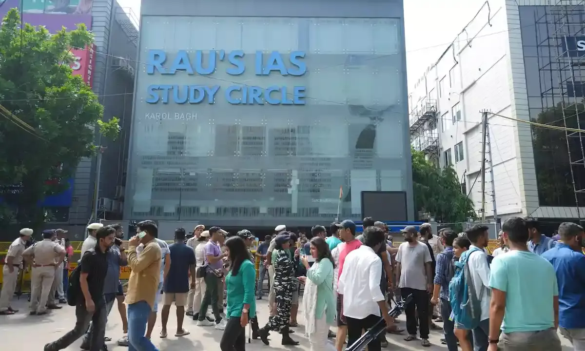 Basement deaths: MCD cracks down on ‘illegal’ coaching centres, seals 13 in Old Rajinder Nagar