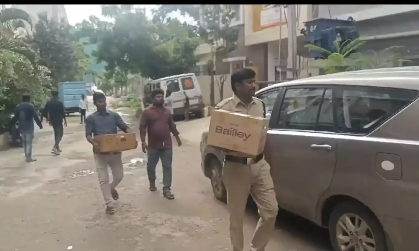 Madanapalle Sub-Collector office blaze: Former YSRCP minister Peddireddy’s PA residence raided in Hyderabad