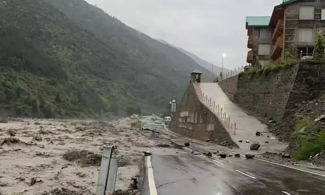 Rains wreak havoc in Himachal; three killed, 40 missing