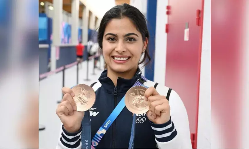 Manu Bhaker: There was no pressure on winning third medal, will try to overcome this in next cycle