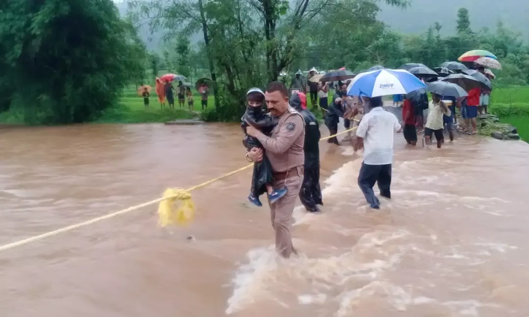 Heavy rains pound Navsari and Valsad districts in Gujarat, rivers in spate; 1,000 people evacuated