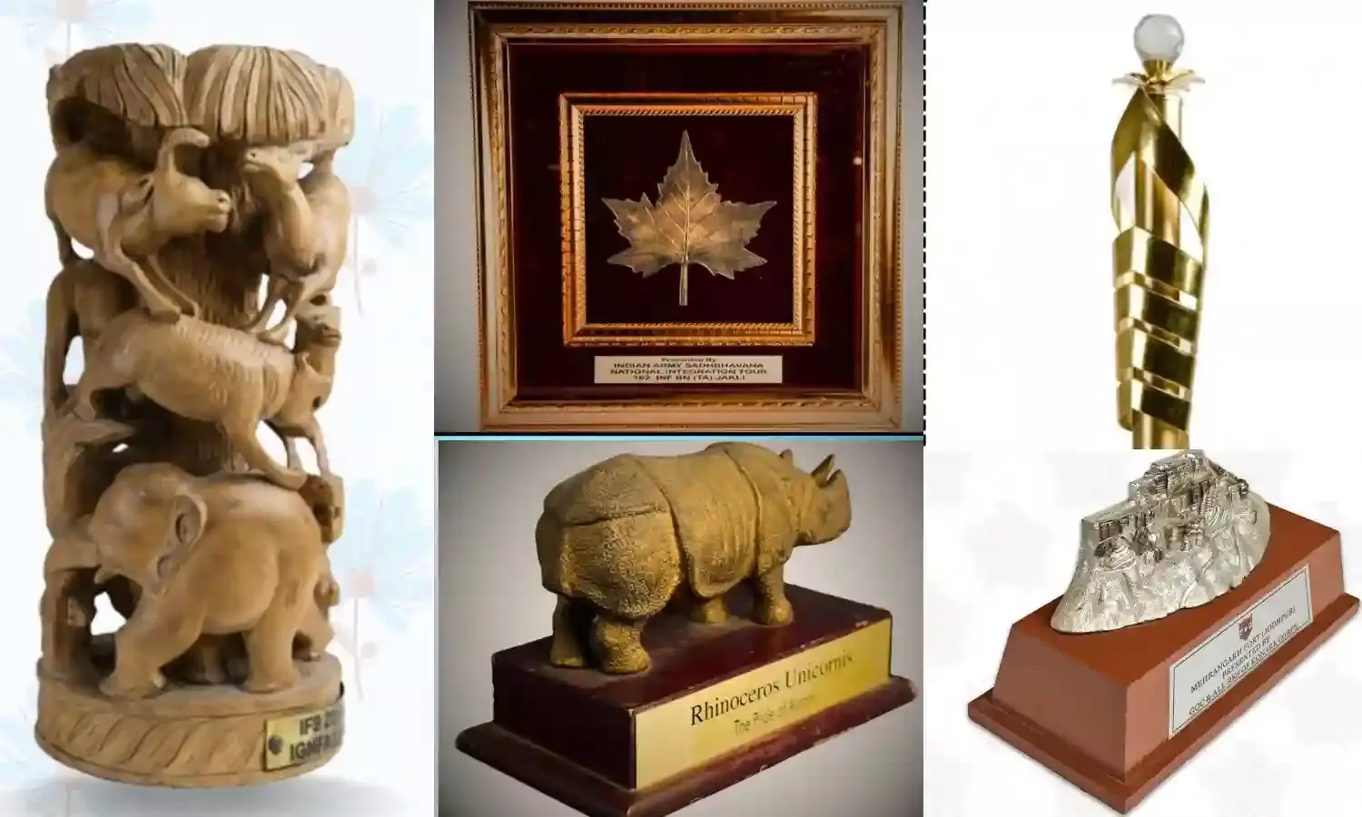 Netajis shell craft painting, Lord Buddhas statue among 250 gifts to presidents on auction