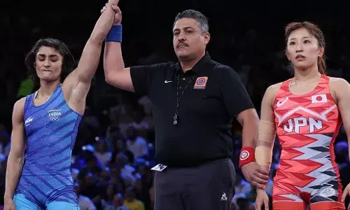 Warrior Vinesh Phogat becomes first Indian woman grappler to enter Olympic finals