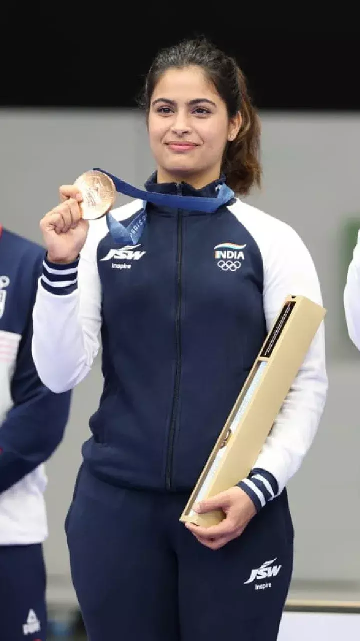 Manu Bhaker to be Indias flag bearer at closing ceremony