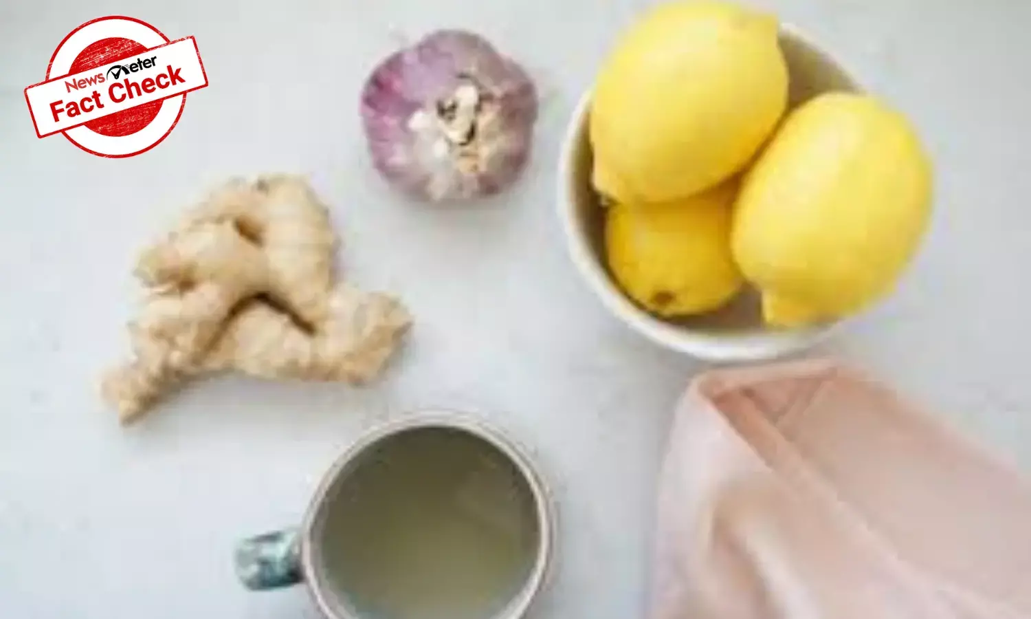 Fact Check: No, ginger-lemon-garlic drink can’t remove belly fat in 3 days