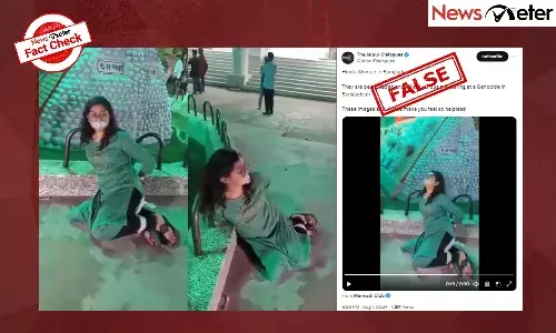 Fact Check: Video of student protest falsely shared as atrocity on Hindu girl in Bangladesh