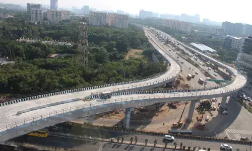 Gachibowli flyover will be closed for 5 nights beginning 8th August