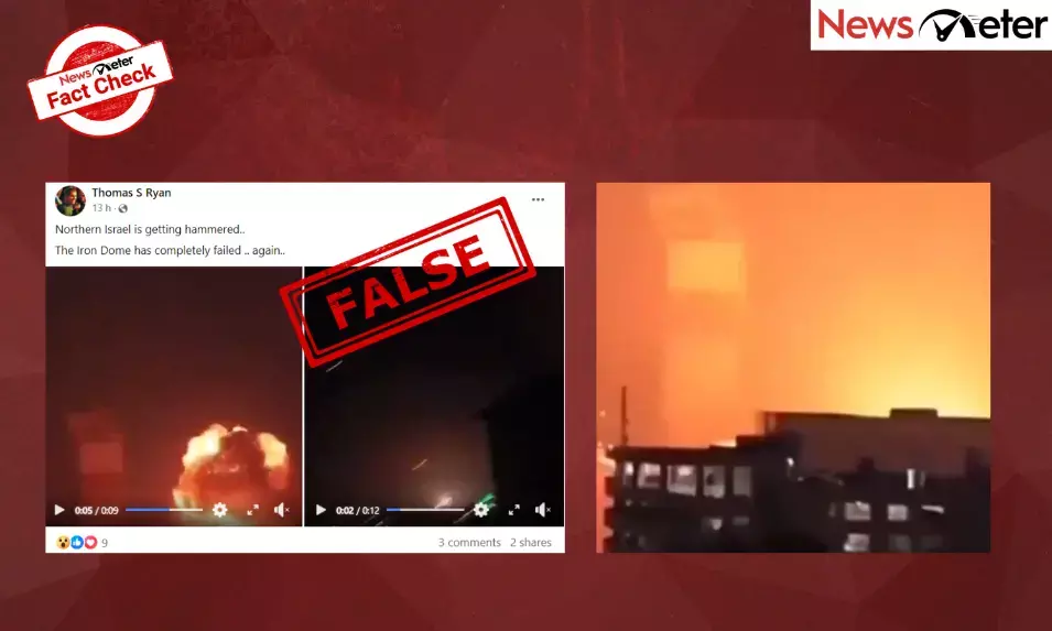 Fact Check: Viral video shows air strike in Ukraine, not Hezbollah attack on Israel