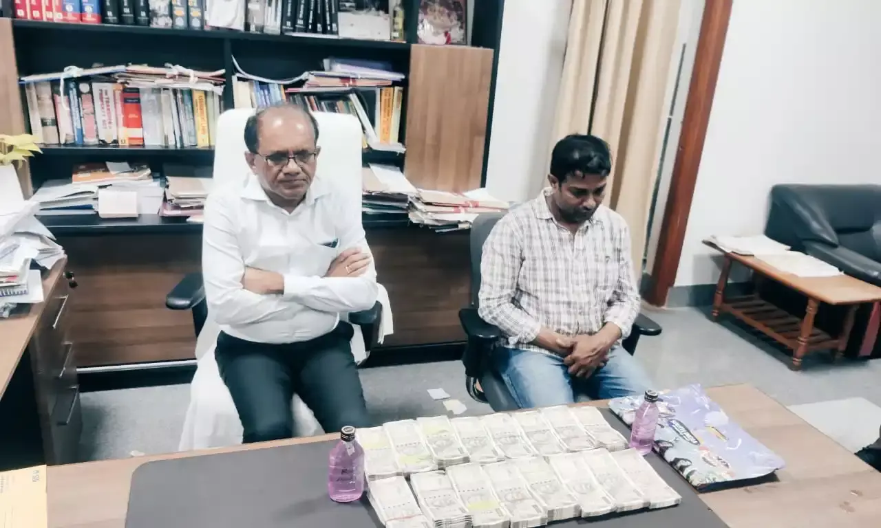 Dharani Portal: ACB arrests Ranga Reddy Jt collector Bhoopal Reddy for accepting Rs 8L bribe