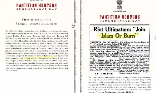 `Partition Horrors Remembrance Dayā: Hyderabad stands as beacon of hope as India debates horror