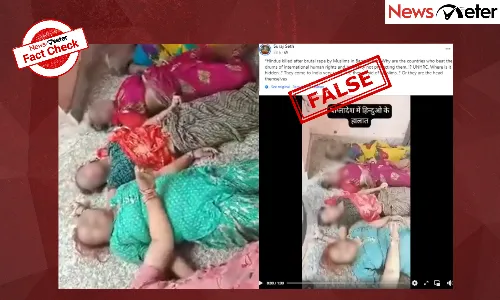 Fact Check: Video showing deaths from Hathras stampede linked to unrest in Bangladesh